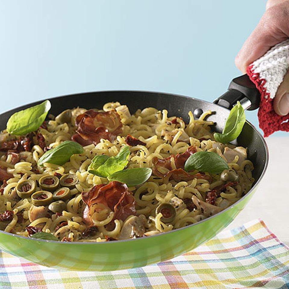 Italienische Bratnudeln