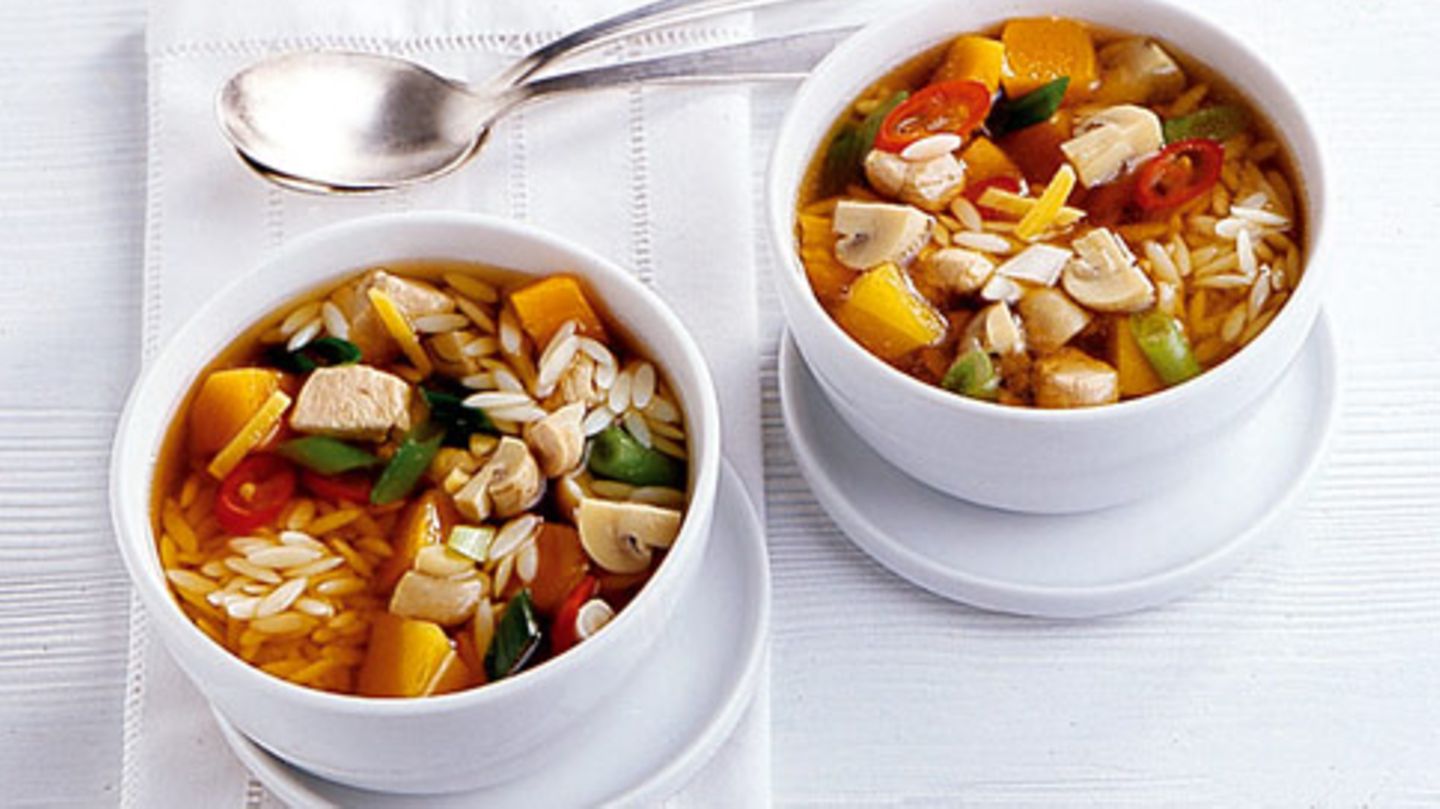 Schnelle Hühnernudelsuppe Rezept