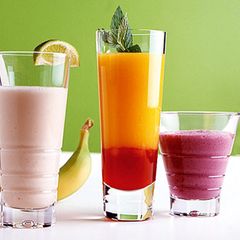 Mango-Himbeer-Cocktail