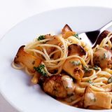 Pilzragout mit Klößchen