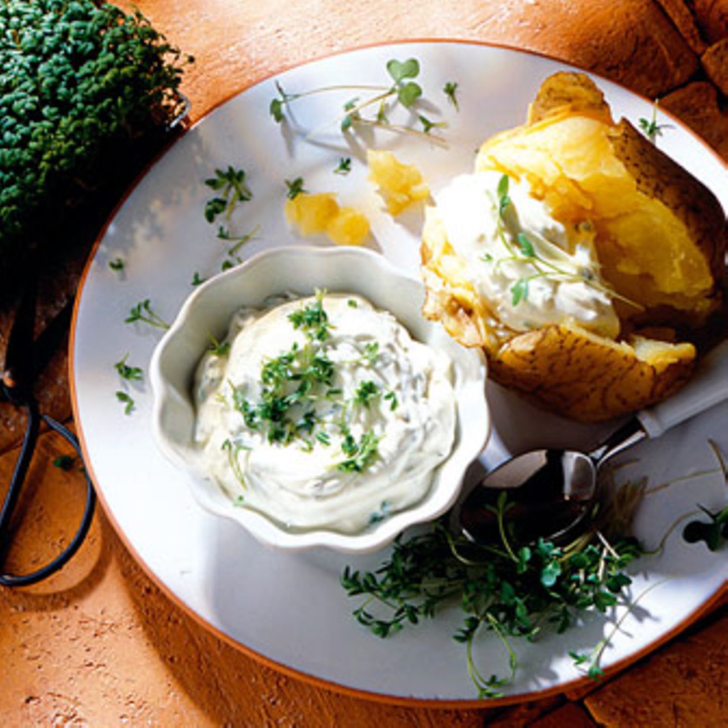 Quark mit Grünkraut