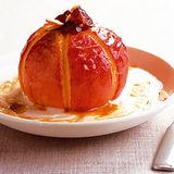 Bratapfel mit Eierlikör