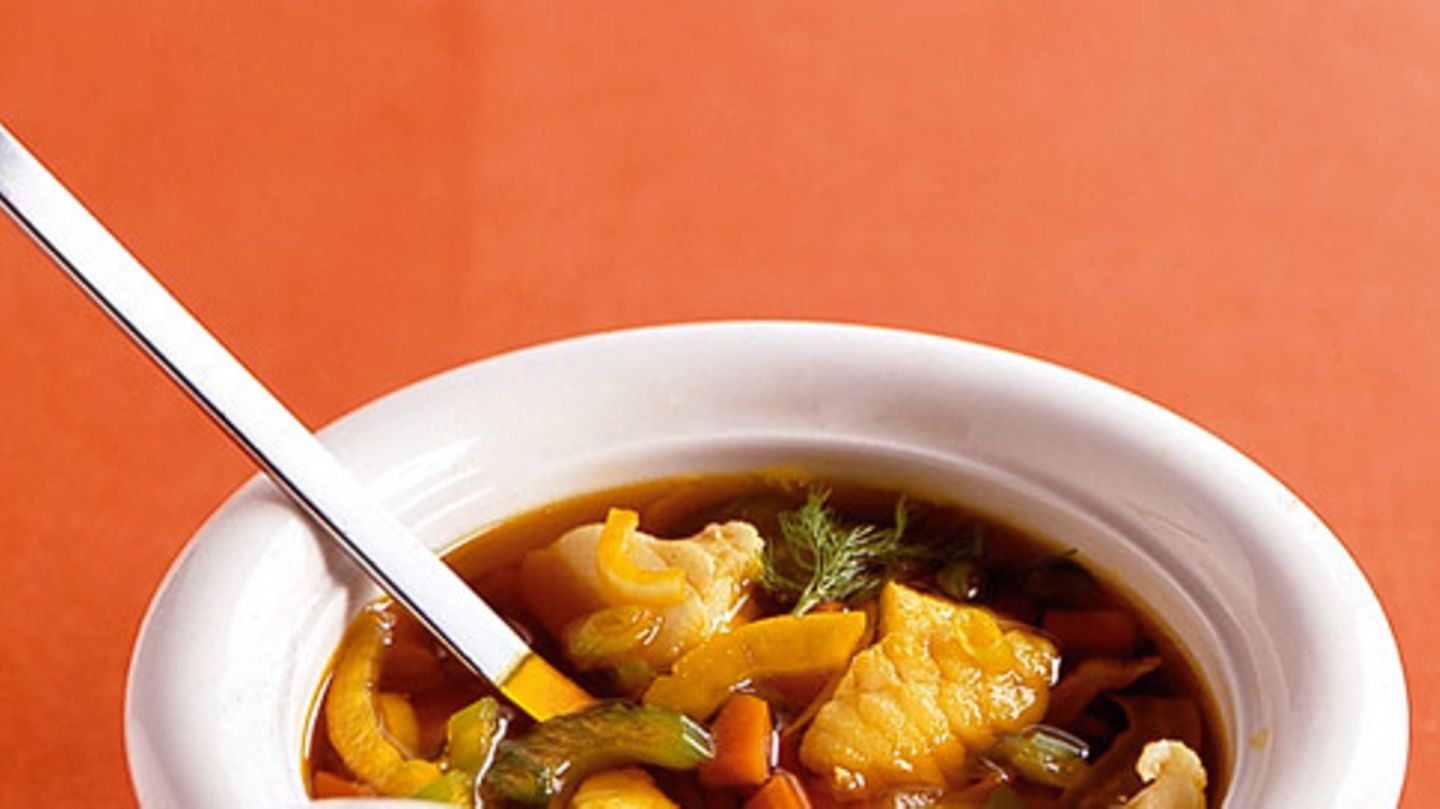 Fischeintopf mit Safran Rezept