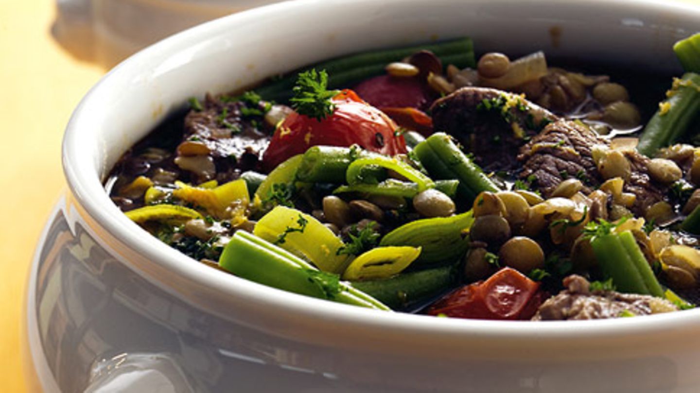 Lamm-Linseneintopf Rezept