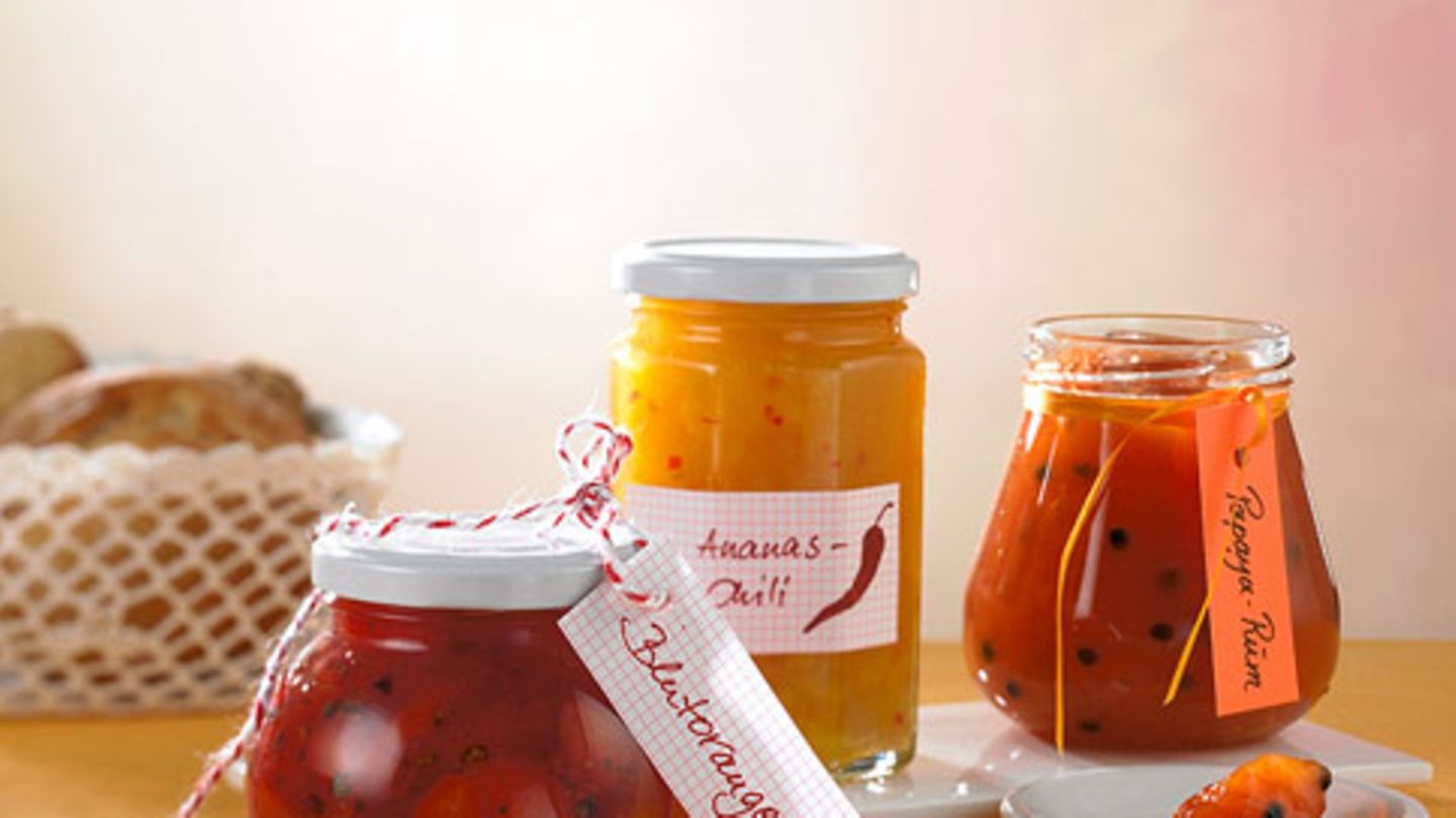 Ananas-Chili-Konfitüre Rezept