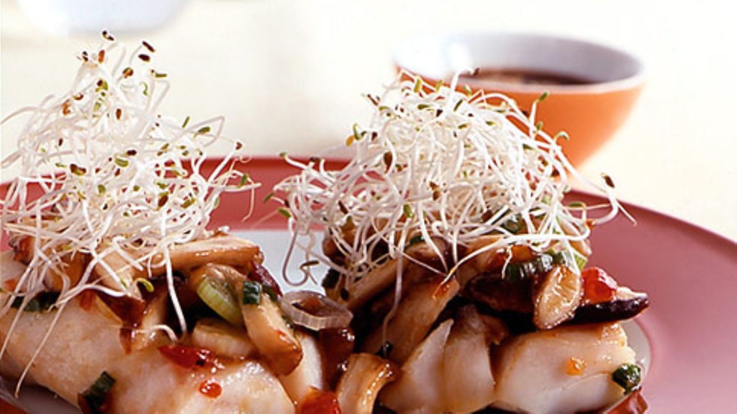 Rotbarsch mit Shiitakepilzen Rezept - [ESSEN UND TRINKEN]