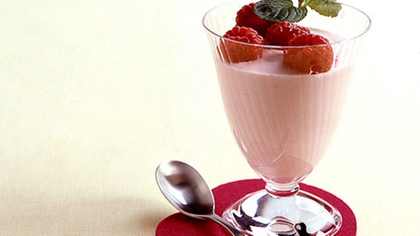 Joghurt-Himbeermousse Rezept - [ESSEN UND TRINKEN]