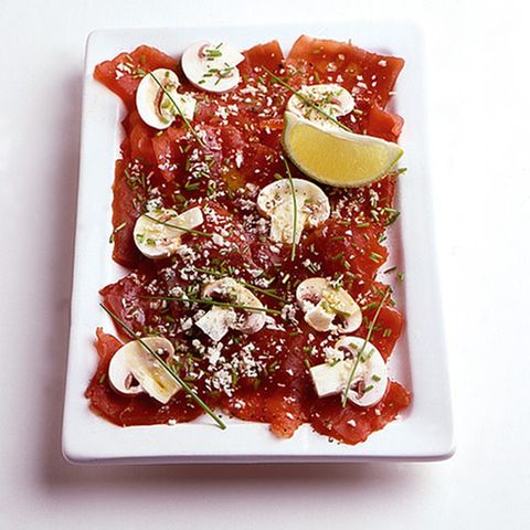 Thunfisch-Carpaccio