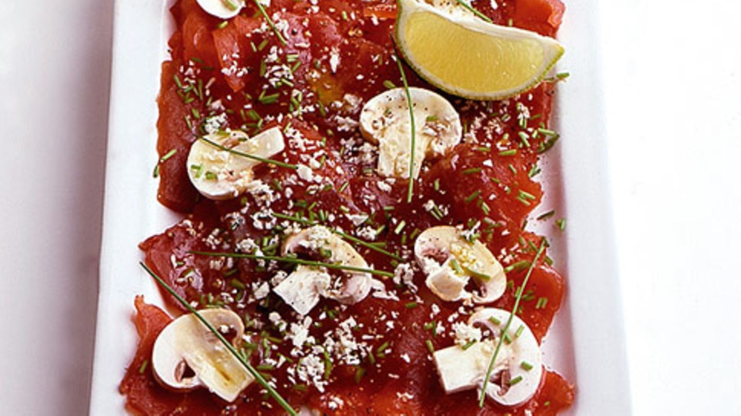 Thunfisch-Carpaccio Rezept - [ESSEN UND TRINKEN]