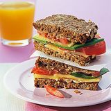 Vollkorn-Käse-Sandwich
