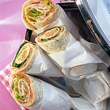 Roastbeef-Wrap mit Römersalat