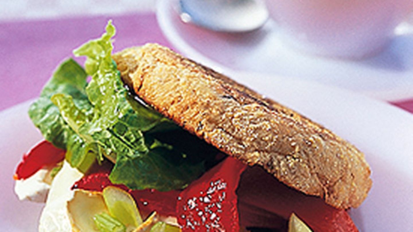 Vollkorntoasties mit Brie Rezept