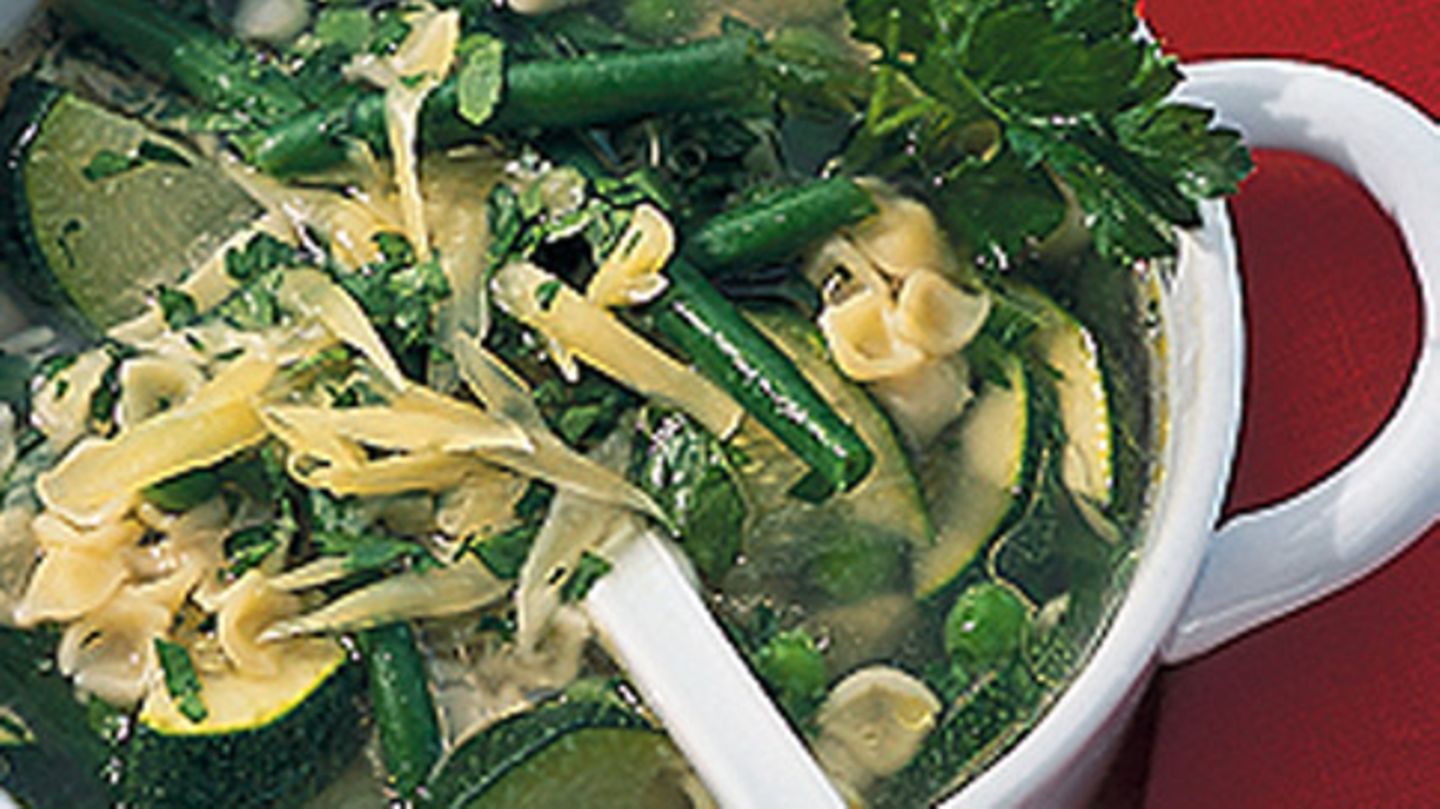 Grüne Gemüsesuppe Rezept