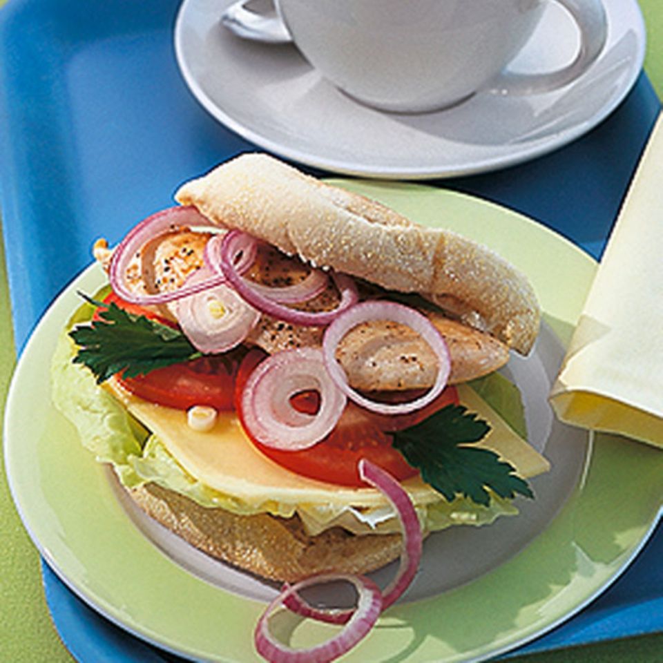 Toasties mit Hähnchen