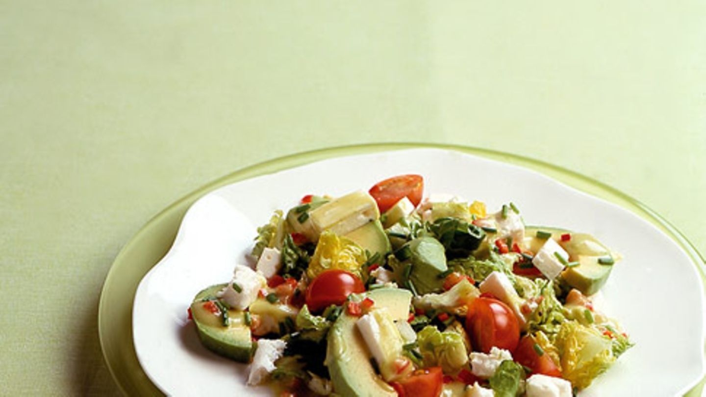 Avocadosalat Rezept