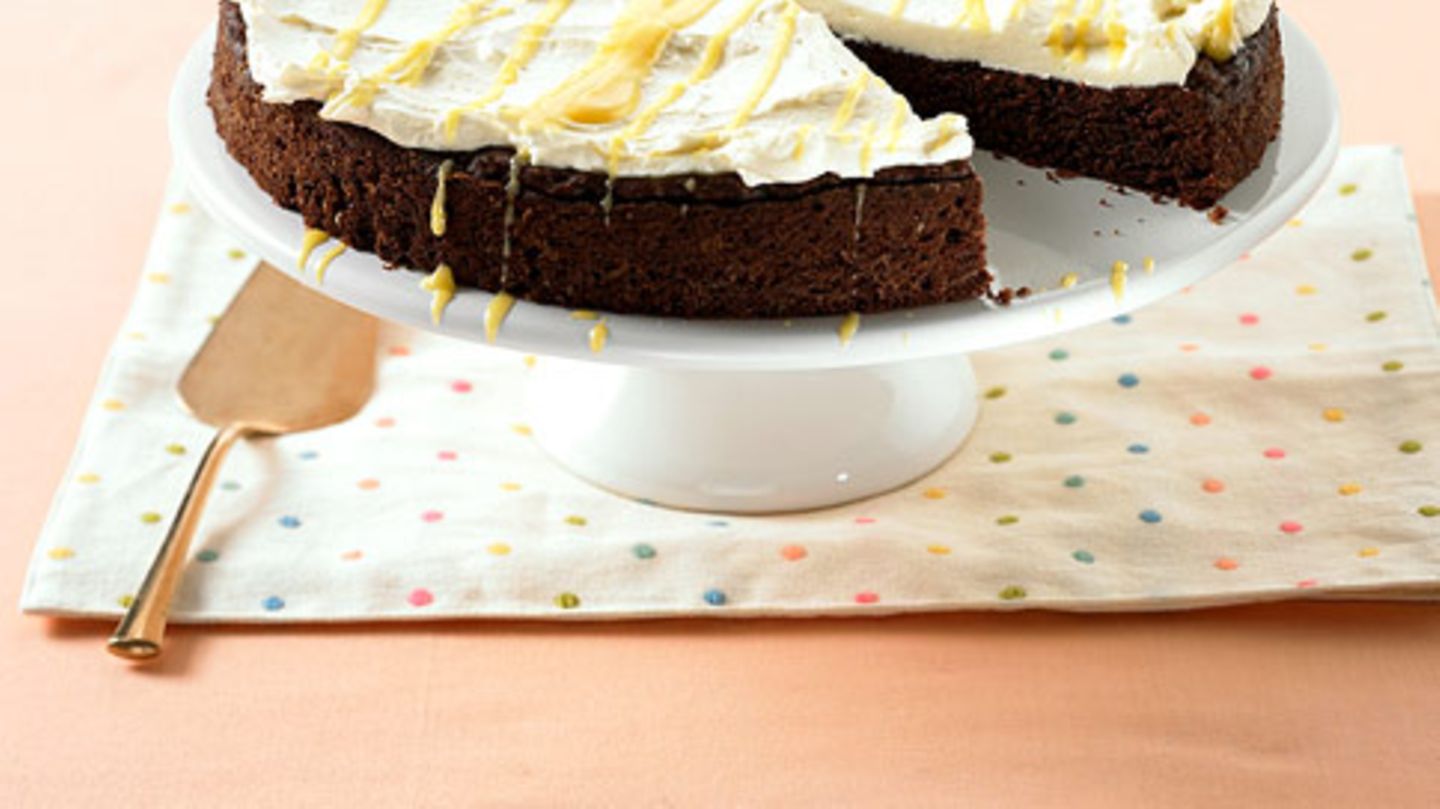 Eierlikörtorte mit Schokoboden Rezept