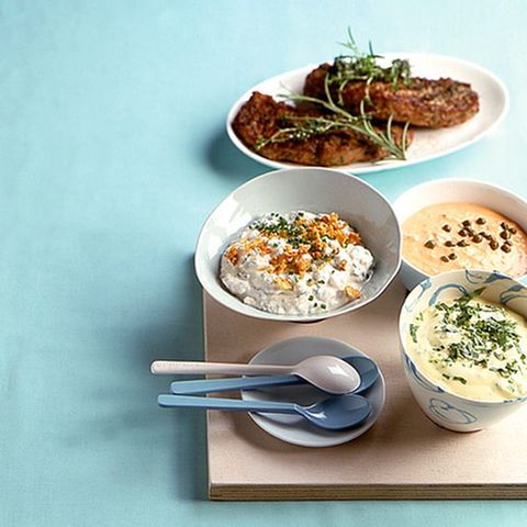 Drei leichte Quark-Dips