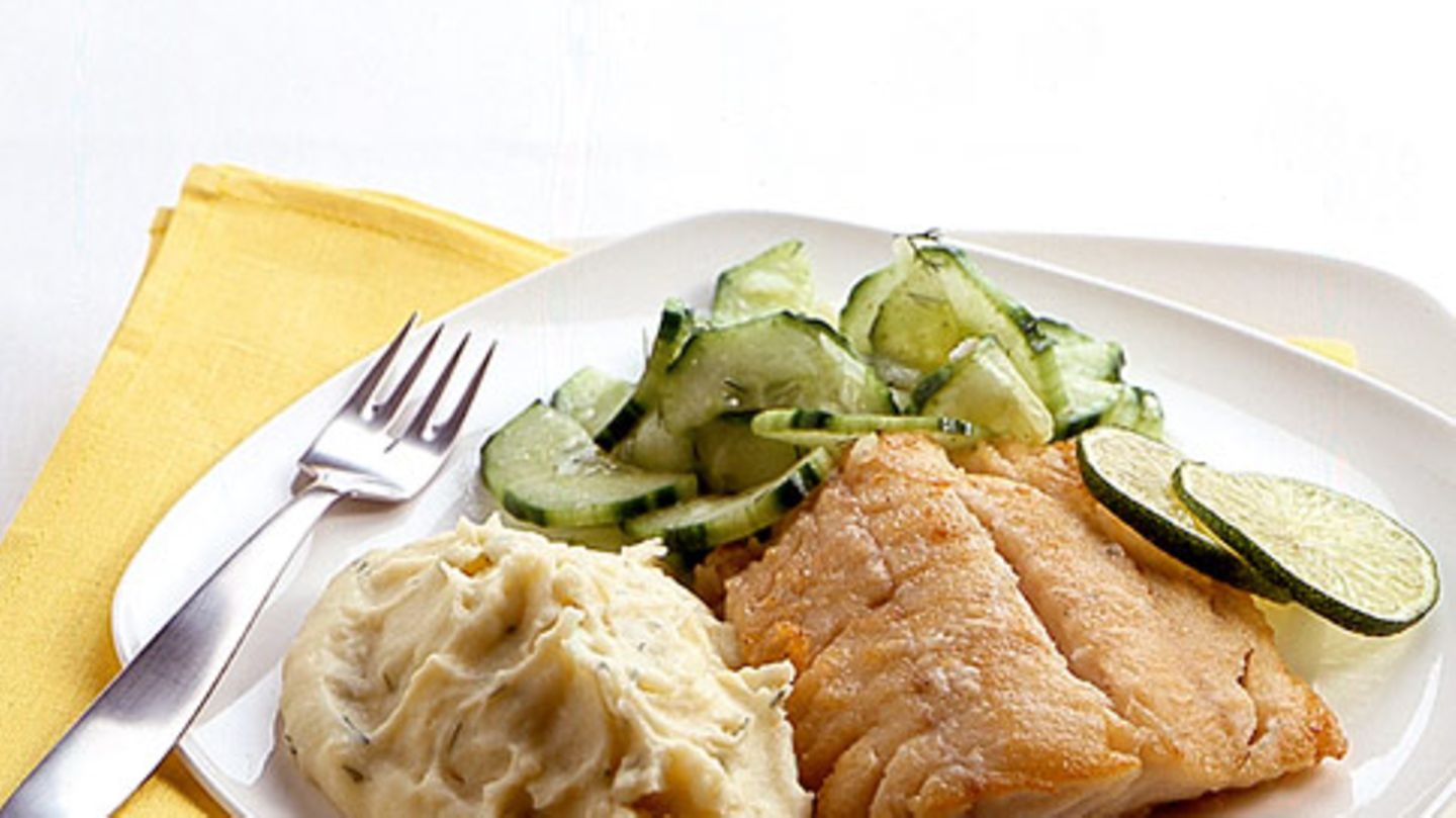 Meerrettichpüree mit Seelachs Rezept