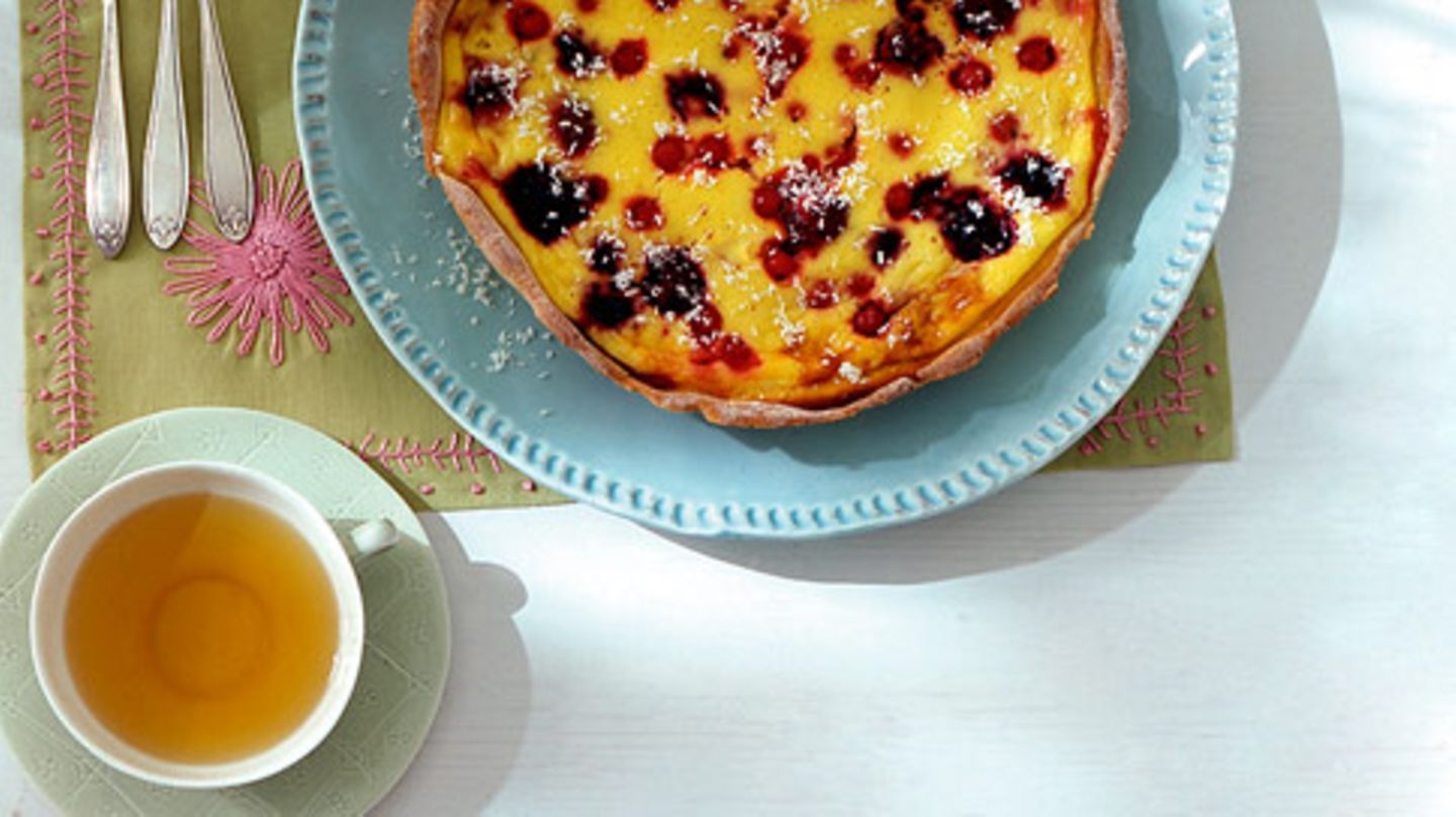 Beerenwähe mit Kokos Rezept