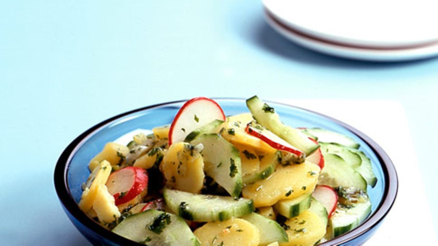Gurken-Kartoffelsalat Rezept