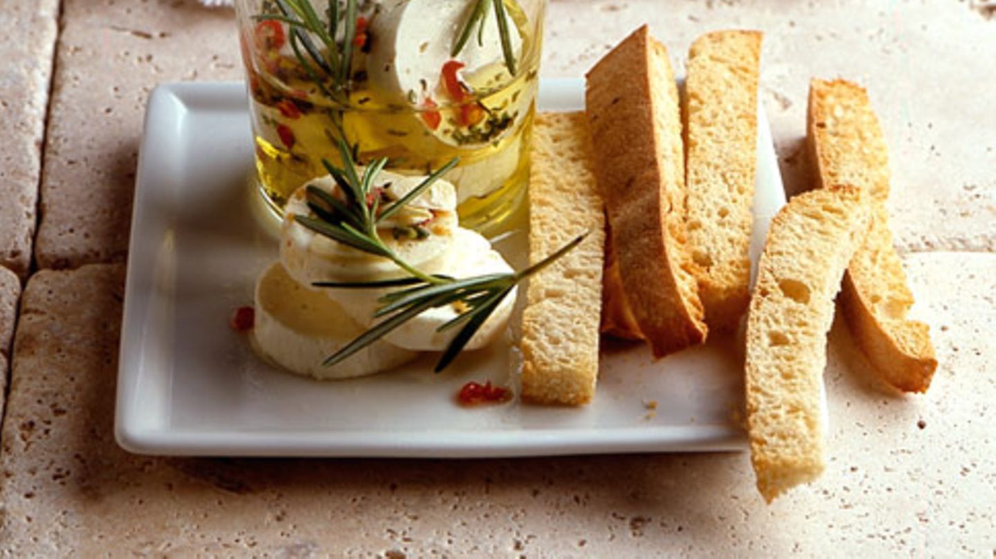 Eingelegter Schafskäse Rezept
