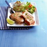 Thunfischsteak mit Guacamole