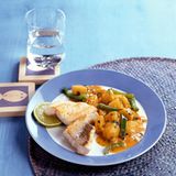 Zander mit Kartoffelgulasch
