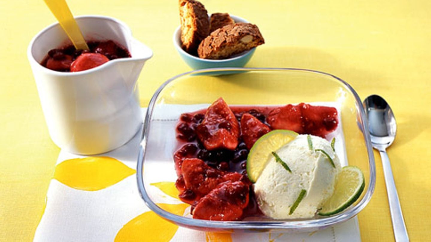 Limettencreme mit Feigen Rezept - [ESSEN UND TRINKEN]