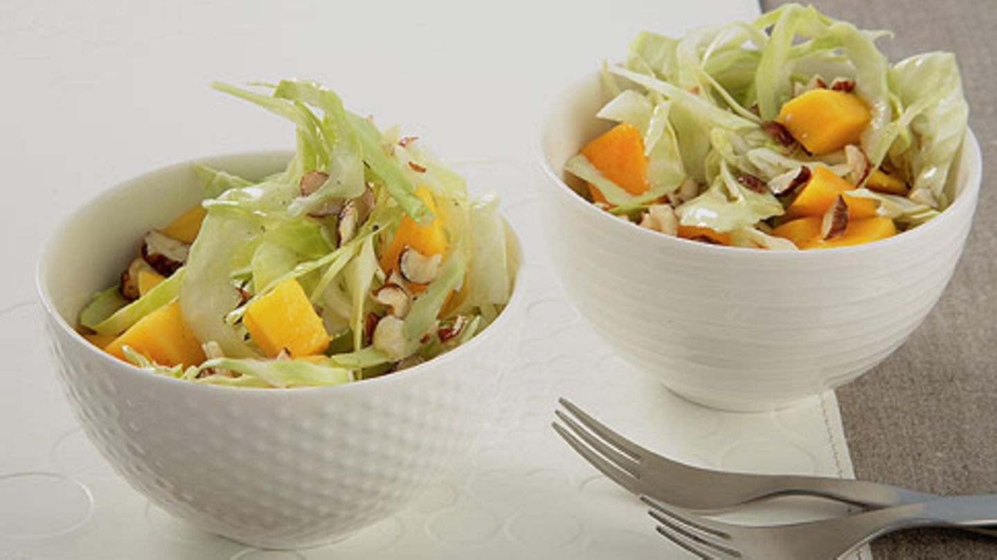 Weißkohl-Mango-Salat Rezept - [ESSEN UND TRINKEN]