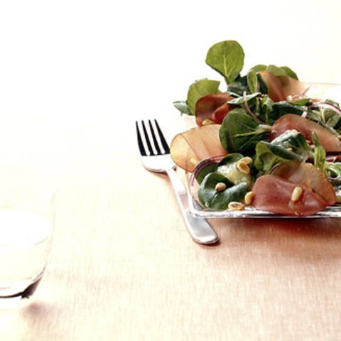 Feldsalat mit Kartoffelvinaigrette