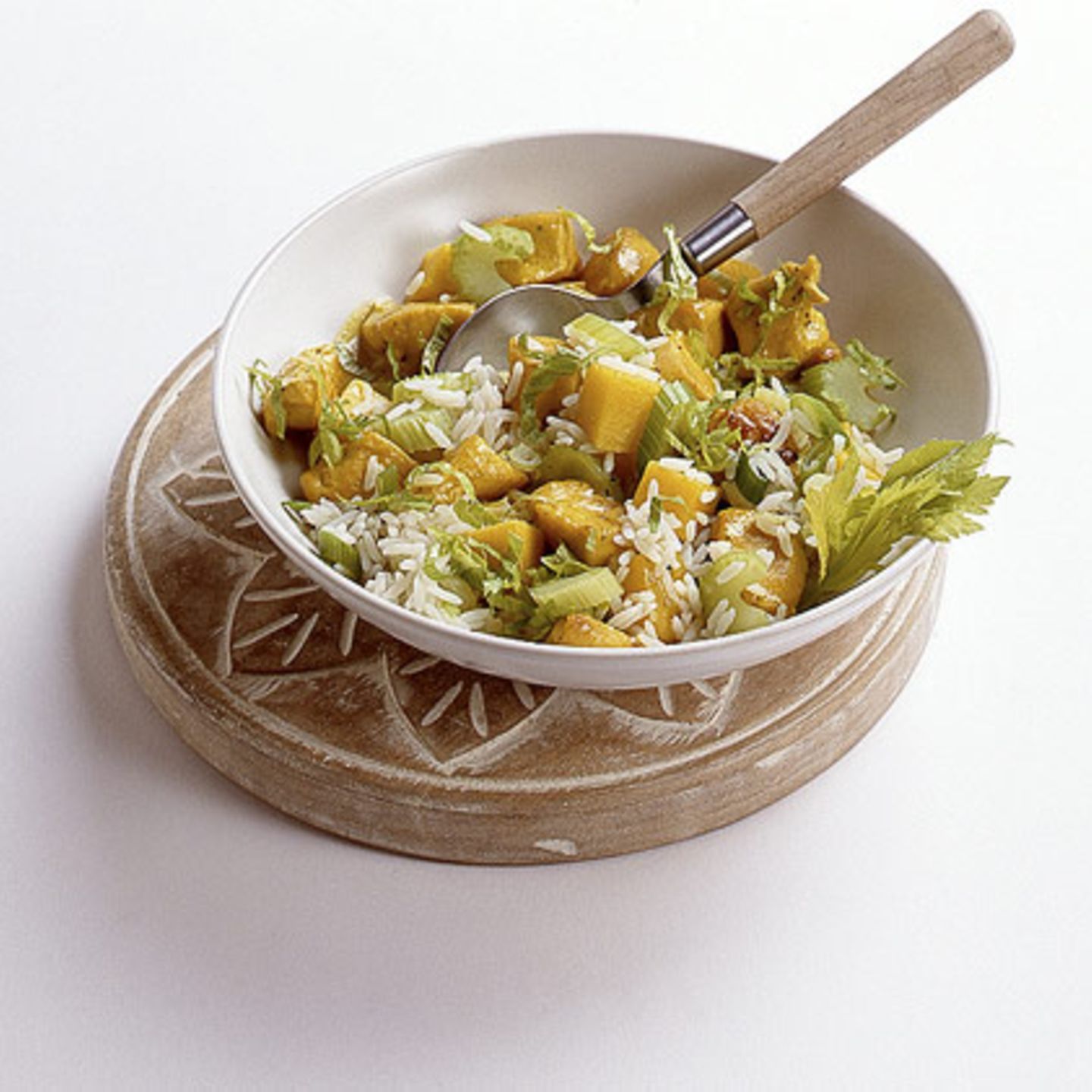 Reissalat mit Hähnchen