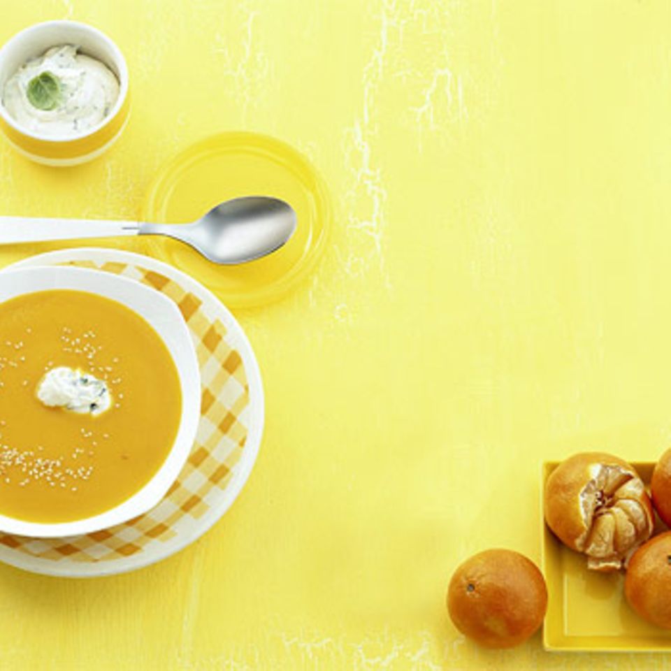 Mandarinen-Möhren-Suppe