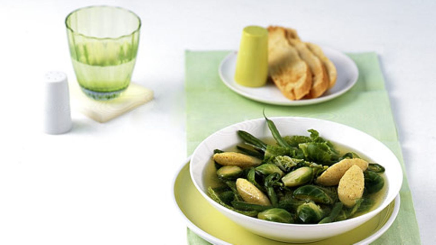 Grüne Minestrone Rezept