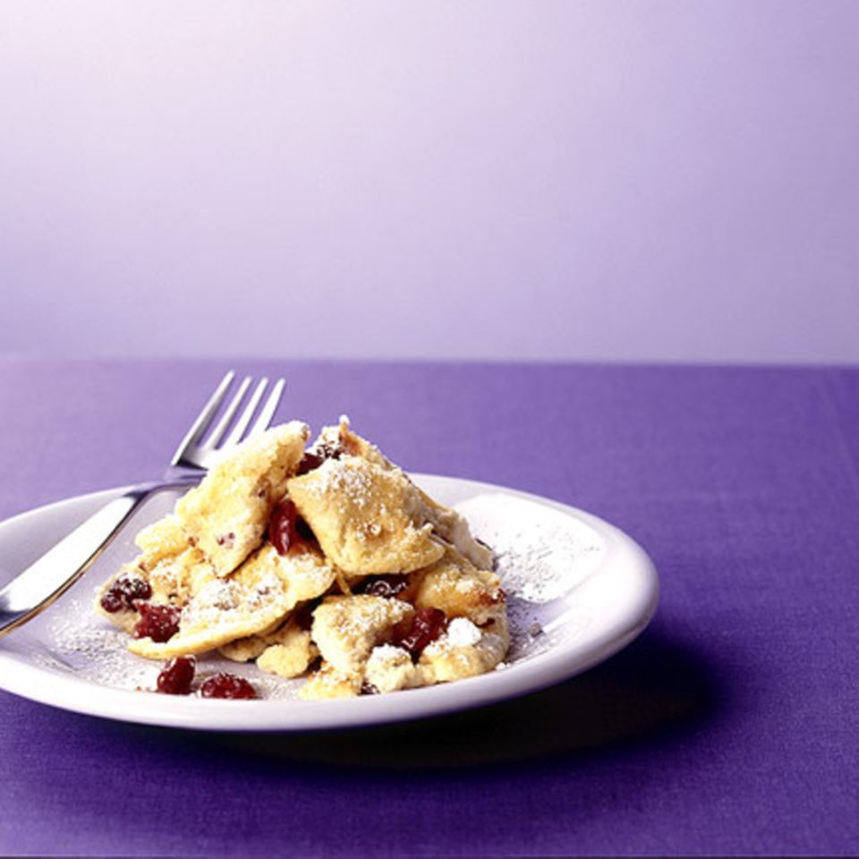 Quark-Schmarren mit Cranberries