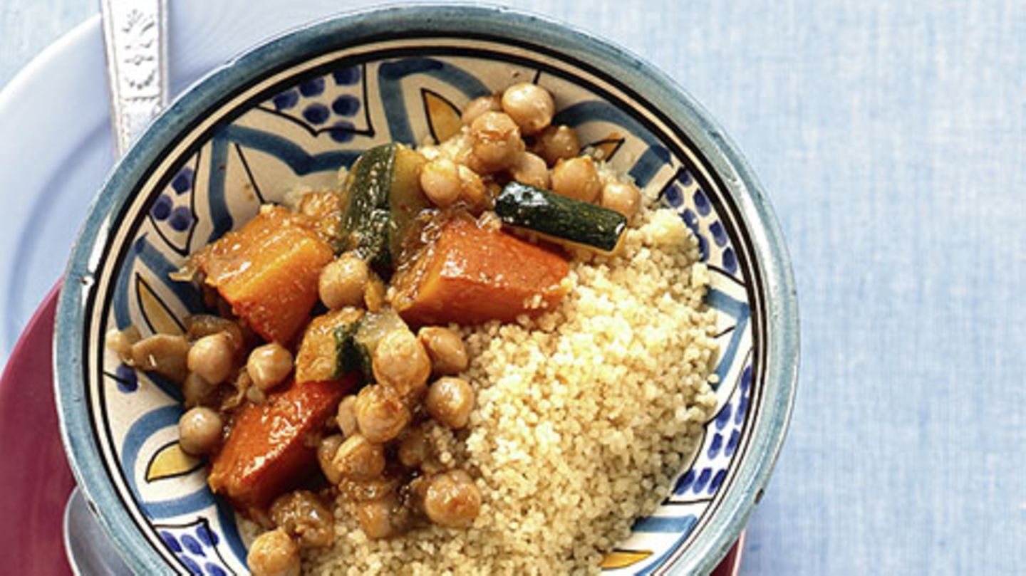 Couscous mit geschmortem Gemüse Rezept