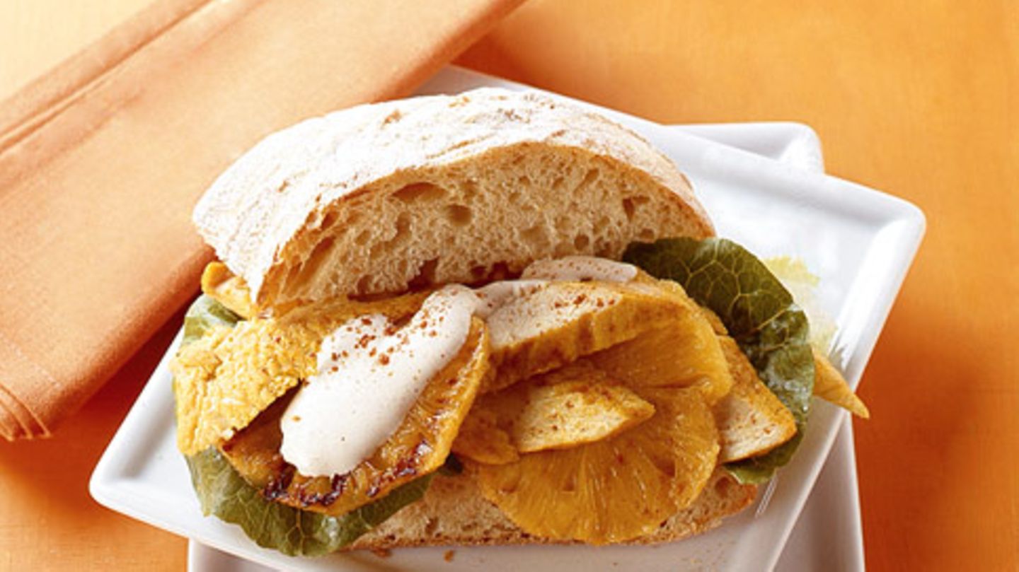 Ciabatta Hawaii Rezept