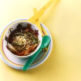 Hühnersuppe mit Mie-Nudeln