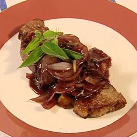 Rumpsteaks mit Burgundersauce