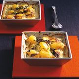 Rahm-Porree-Kartoffeln