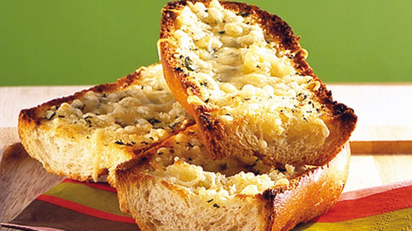 Knoblauch-Käsebrot Rezept