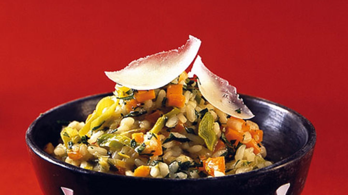Gemüse-Risotto Rezept