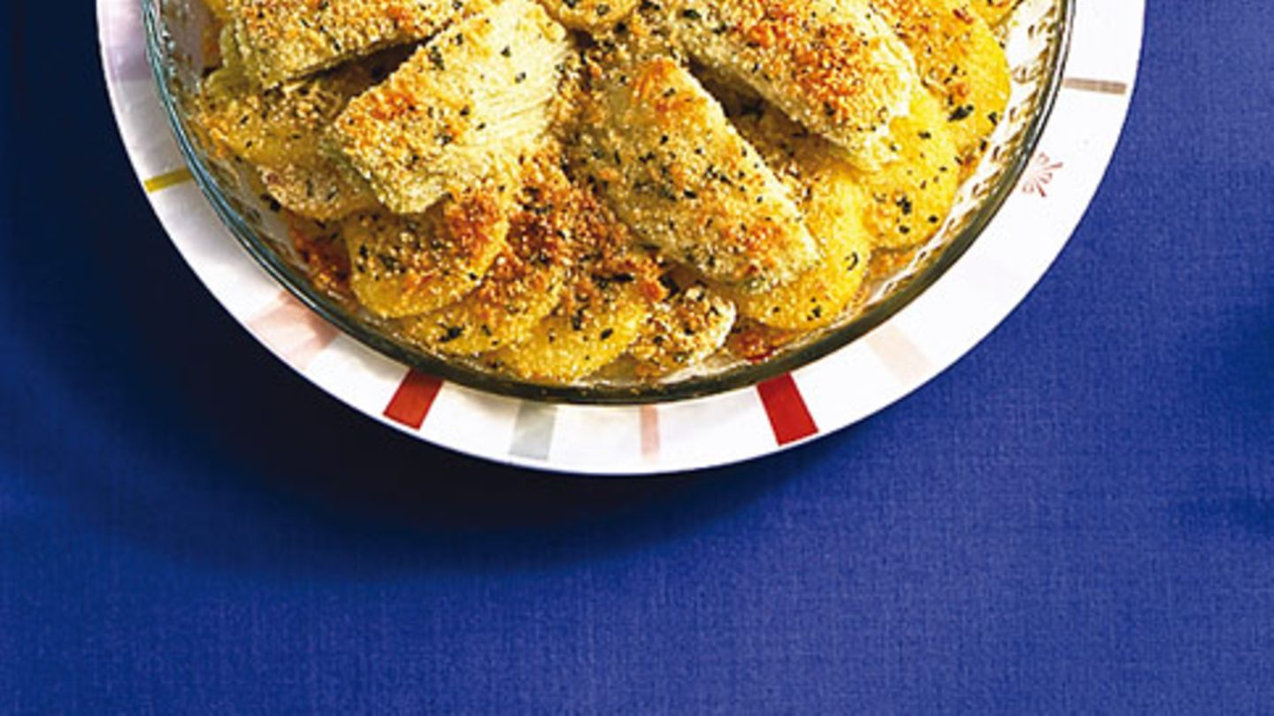 Kartoffel-Fenchel-Gratin Rezept - [ESSEN UND TRINKEN]