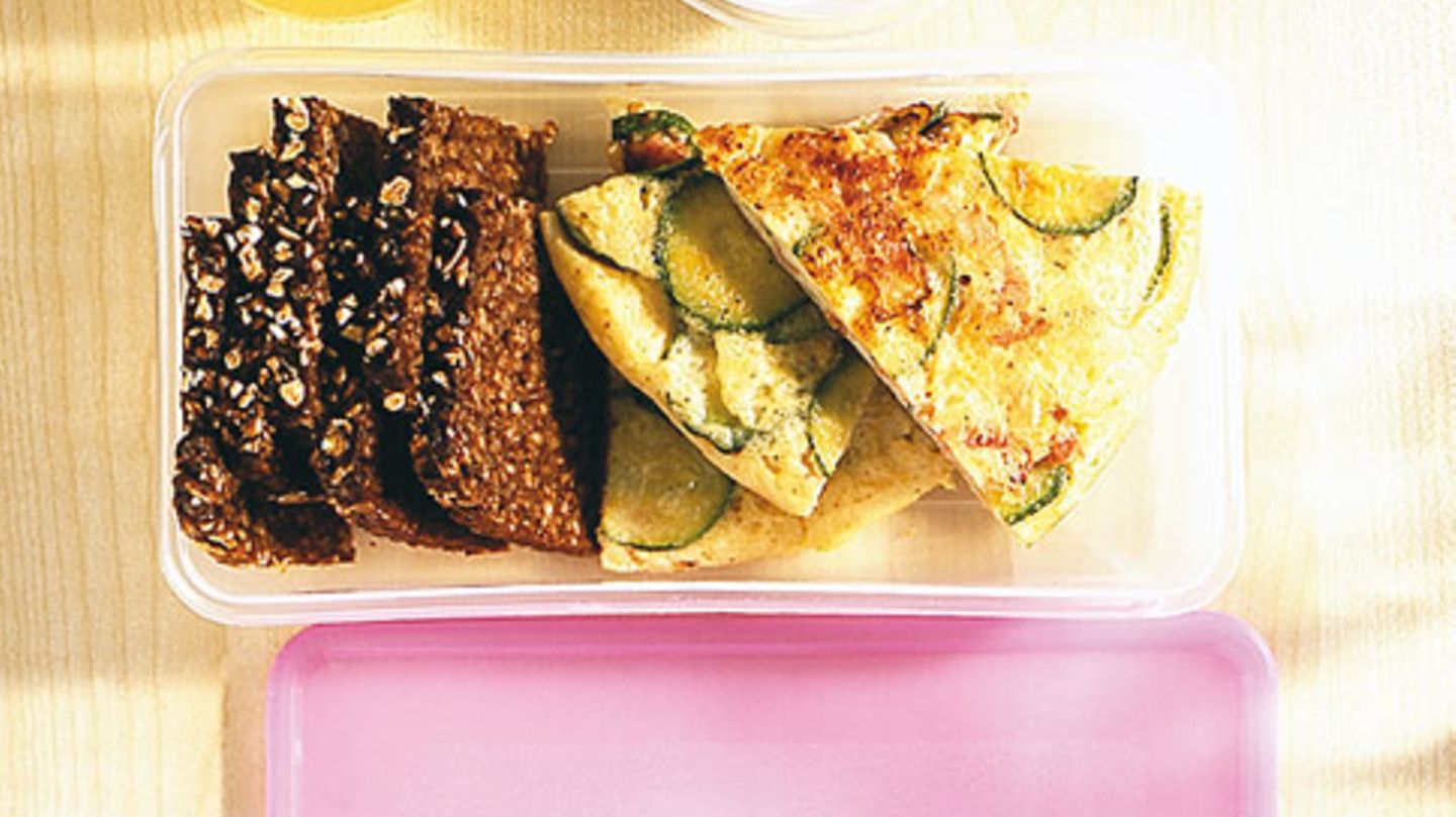 Schinken-Zucchini-Frittata Rezept