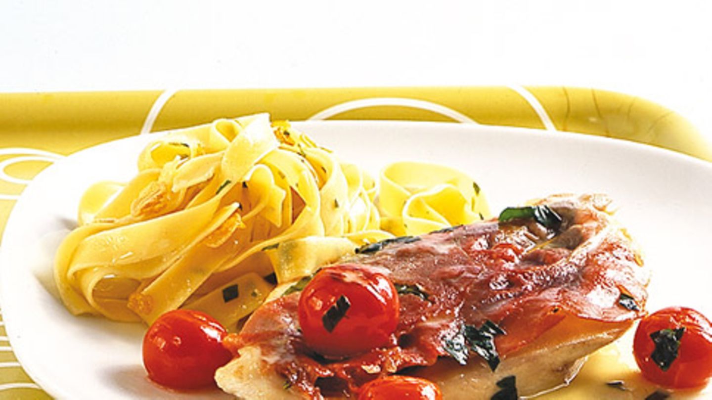 Hähnchen-Saltimbocca Rezept