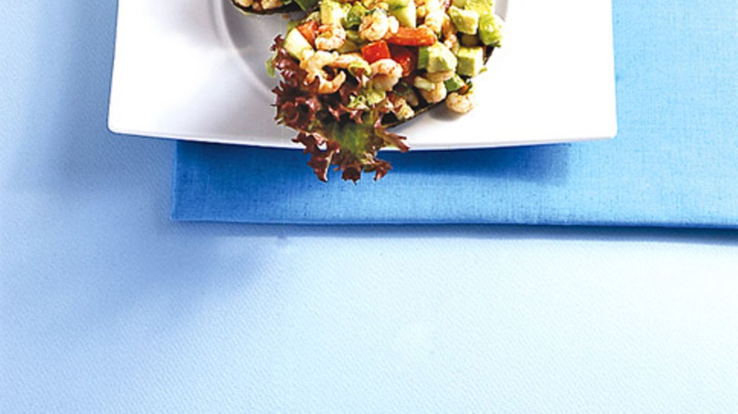Avocado-Cocktail mit Shrimps Rezept