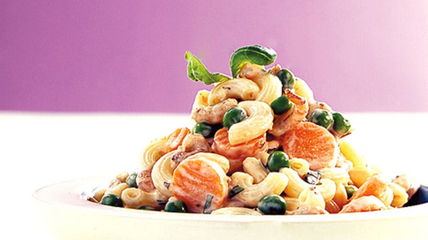 Bunter Nudelsalat Rezept