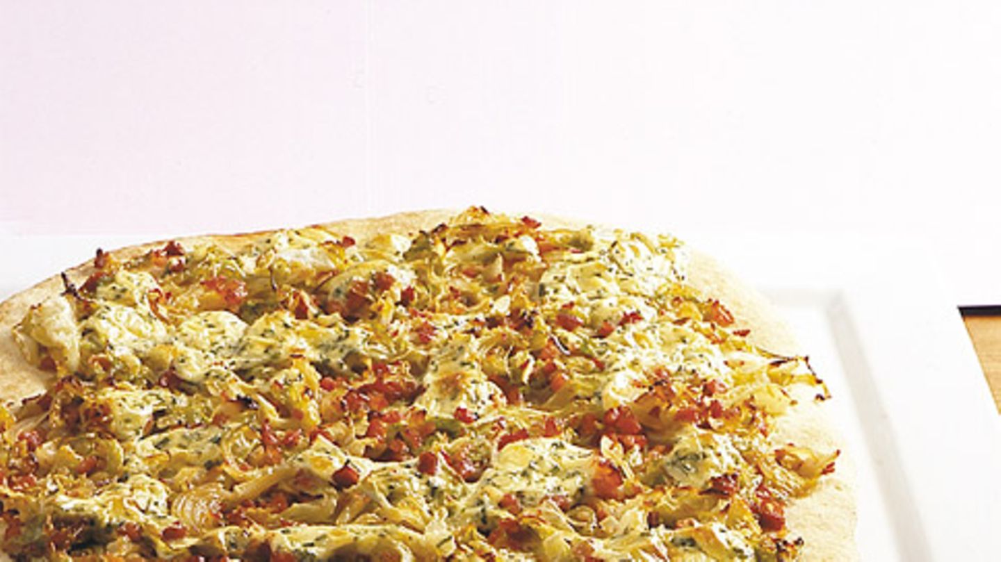 Speck-Kohl-Kuchen Rezept