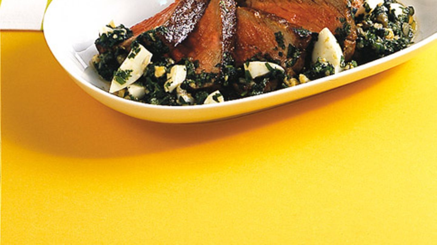 Tagliata mit Salsa verde Rezept