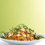 Tomaten-Mozzarella-Risotto