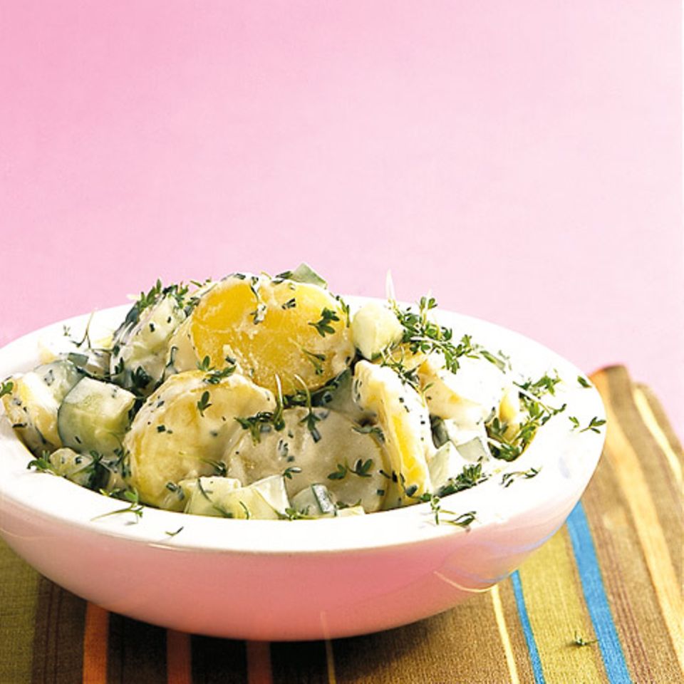 Gurken-Kartoffel-Salat Rezept - [ESSEN UND TRINKEN]